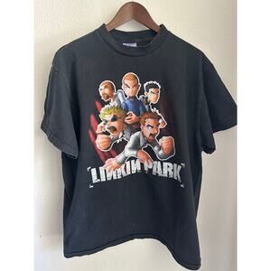 Linkin Park Meteora World Tour 2004 Vintage Reprint T-shirt All Sport Tag